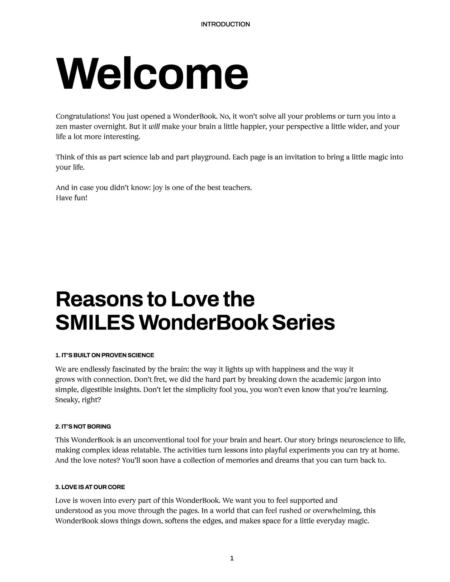 SMILES WonderBook No. 1